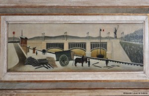 Le Pont de Grenelle Henri Rousseau Coll. Musée d'Art Naïf et des Arts Singuliers, Laval_Cliché Ville de Laval - Marine Dubois