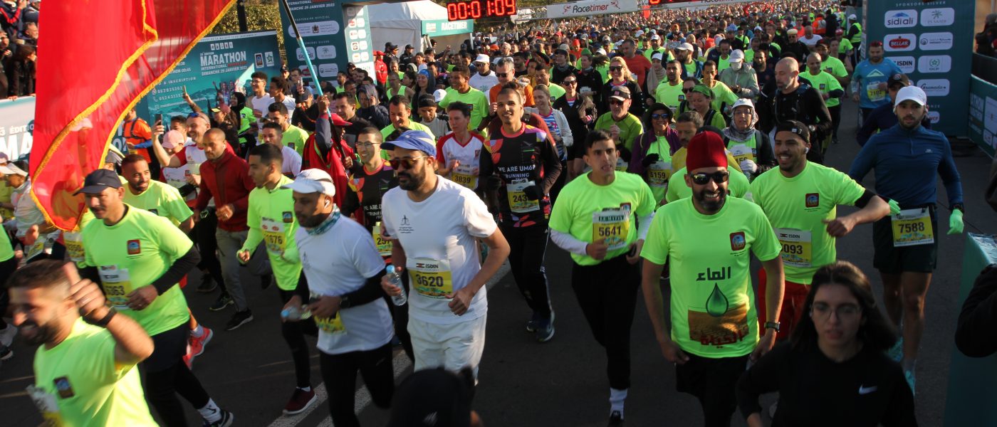 D’année en année <strong>le Marathon International de Marrakech gagne en notoriété</strong>
