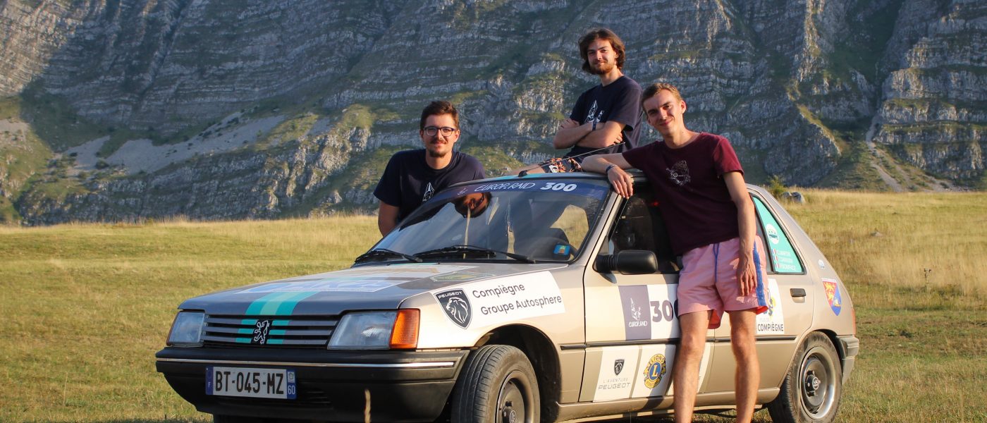 Trois étudiants de l&rsquo;UTC sur les routes d&rsquo;Europe