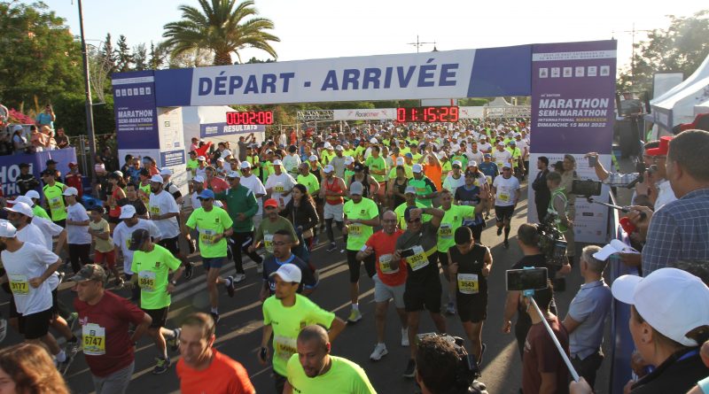 Défi relevé au Marathon International de Marrakech